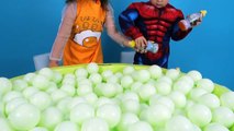 Baby toys balls Drink with egg surprise and Kids Children playing with balls video for k