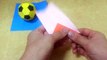 34 Origami 종이접기 다면체 축구공 12,20 Soccer ball 색종이접기 摺紙 折纸 оригами 折り紙 اوريغامي