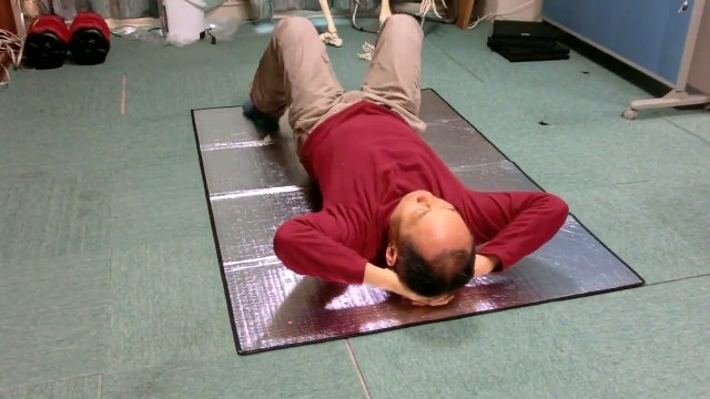 Gist: Elbow closer to the floor on the back (#Feldenkrais ATM)