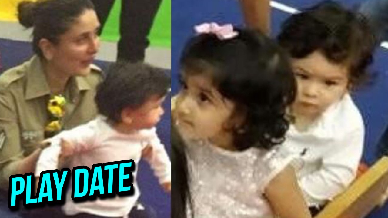 Kareena Kapoor Taimur Ali Khan PLAY DATE with Tusshar Kapoor and Laksshya