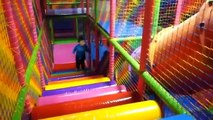 Playing Indoor Playground Kids Fun with Balls Toys Play cente for Kids Playroom Games-0