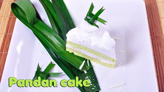 เค้กใบเตย | Pandan Cake