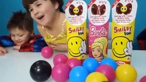 Balls Learning Colors with Kids and Surprise Eggs Learn colors and open eggs surprises for Bab