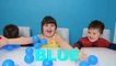 Balls Learning Colors with Kids and Surprise Eggs Learn colors and open eggs surprises for Baby