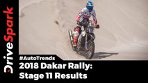 2018 Dakar Rally Stage 11 Results