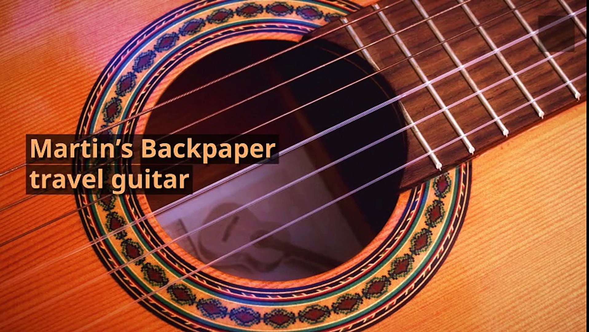 ⁣Martin Backpacker Travel Acoustic Guitar Review