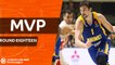 Turkish Airlines EuroLeague Regular Season Round 18 MVP: Alexey Shved, Khimki Moscow region