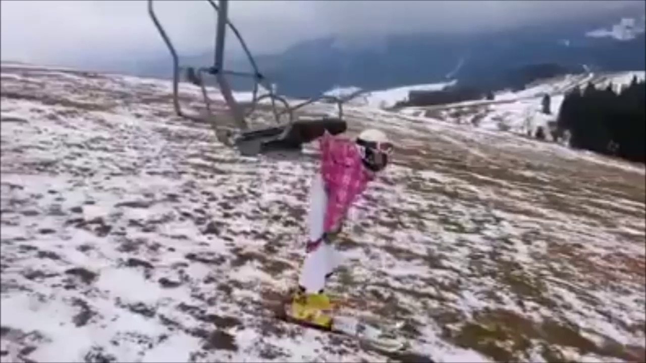 Quand le ski n'est vraiment pas fait pour toi... Sale journée