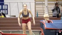 Beautiful Pentathlon Long Jump athlete Noémi Szűcs OOPS