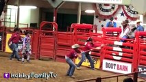 Cowboy RODEO! Riding Bulls n' Horses   Sheep at Fort W