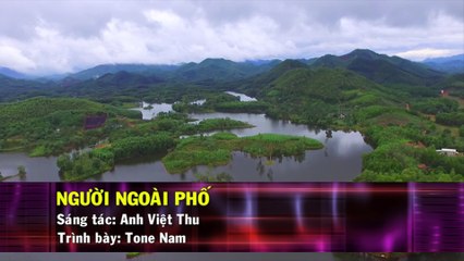 Người Ngoài Phố (Karaoke Beat) - Tone Nam | Phối Mới ✔