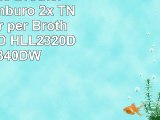 Compatibile Brother DR2300 Tamburo  2x TN2320 Toner per Brother HLL2300D HLL2320D
