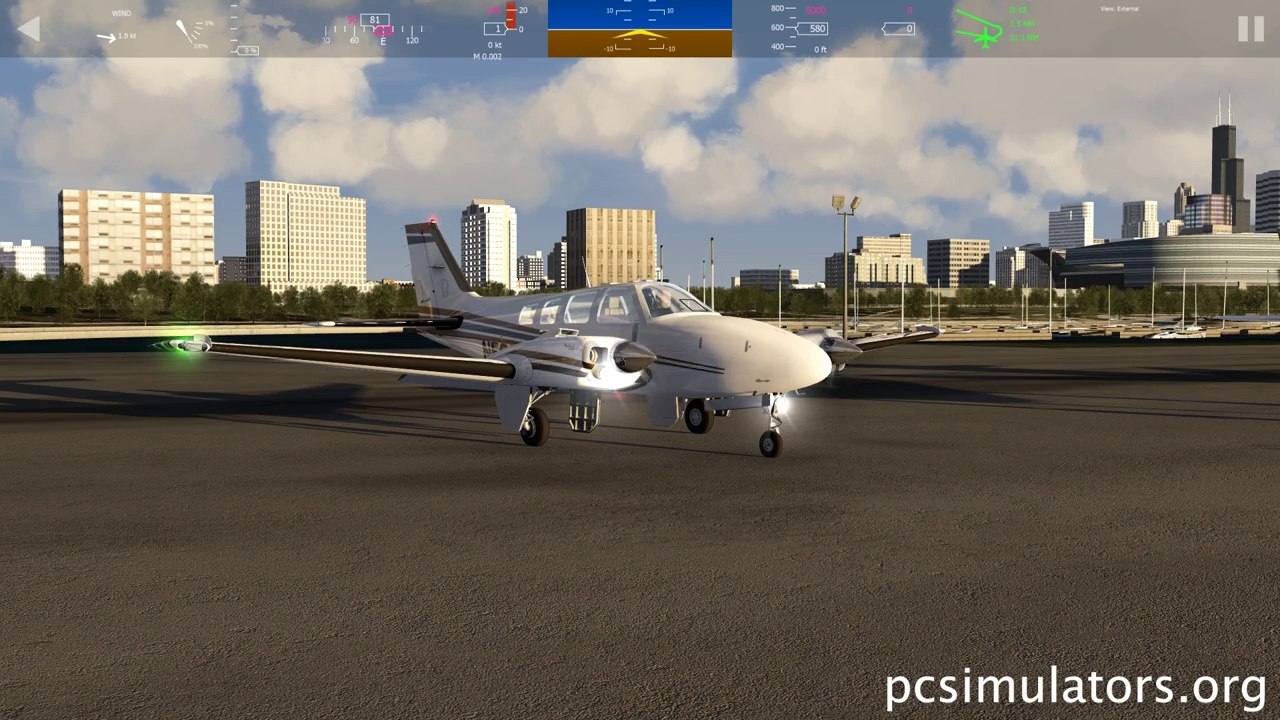 Aerofly FS2 - Realistic Flight Simulator - Orbx Chicago Meigs Field