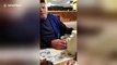 US veteran brought to tears as 'waiter' surprises him