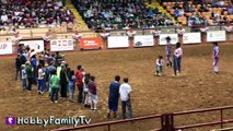 Cowboy RODEO! Riding Bulls n' Horses   Sheep at Fort Worth Stockyard