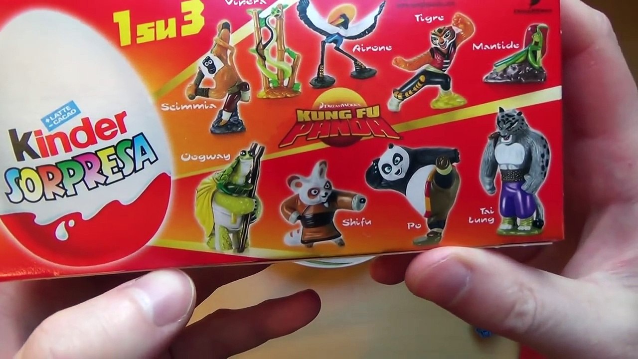 Kinder Surprise - Happy Halloween with Kungfu Panda