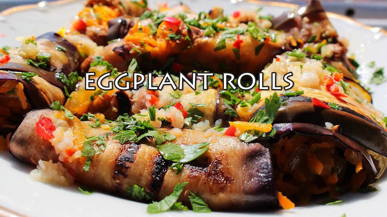BEST AUBERGINE ROLLS! - HOW TO COOK - 01182018