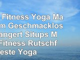MMDP Fitness Yoga Matte 6mm Geschmacklos Verlängert Situps Matte Fitness Rutschfeste Yoga
