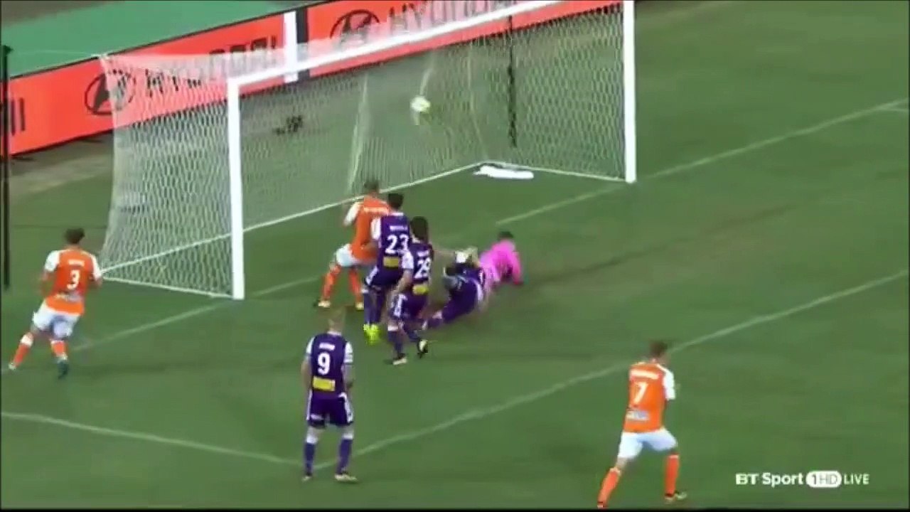 2-1 Ivan Franjic Goal Australia  A-League  Regular Season - 18.01.2018 Brisbane Roar 2-1 Perth Glory