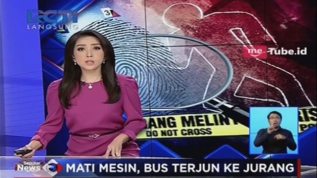 Bus Penuh Penumpang Masuk Jurang di Aceh, 1 Tewas