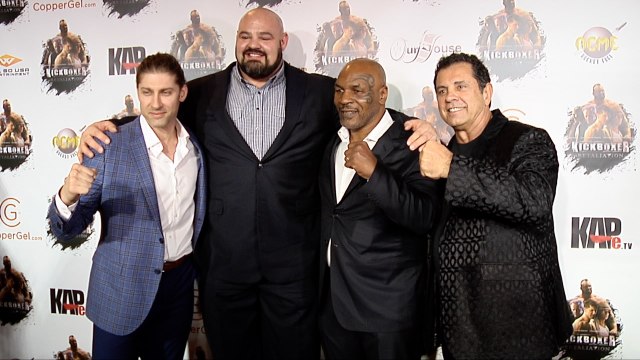 Kickboxer: Retaliation LA Premiere Alain Moussi, Mike Tyson Red Carpet