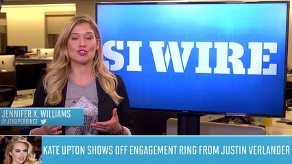 SI_ Kate Upton Shows Off Engagement Ring