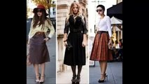 Stylish skirts for winter season - 2018 Fashionista