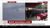 Isparta'da askeri nakliye uçağı düştü