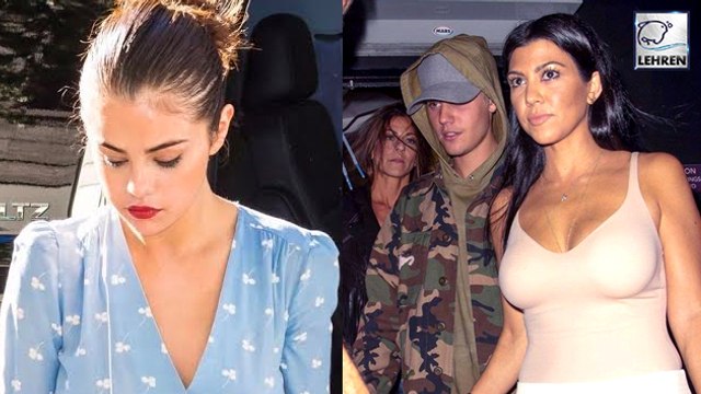 Selena Gomez Worried Justin Bieber Sends Flirty Text To Kourtney Kardashian