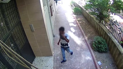 Bisiklet hırsızlığı güvenlik kamerasında - ADANA
