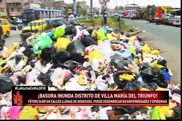 VMT en emergencia sanitaria: basura inunda calles y principales avenidas