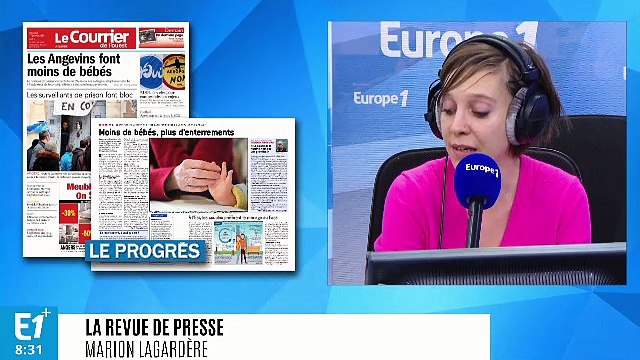 À la Une : des photos de nouveaux nés et des titres inquiétants