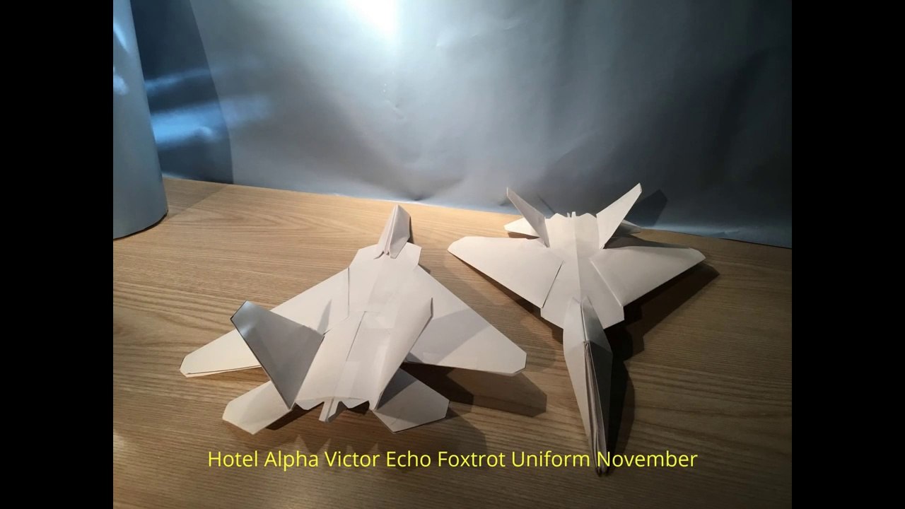 How to Make a Lockheed Martin F-22 Raptor