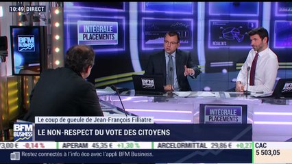Le coup de gueule de Filliatre : Qu'en est-il du respect de vote des citoyens ? - 18/01