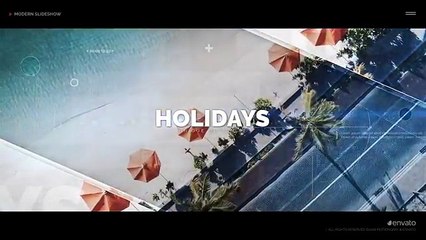 Modern Photo Slideshow | After Effects Project Template