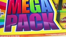 Play-Doh Ultimate Rainbow Pack Learn Numbers Play Doh Mega Pack Mountain of Colours