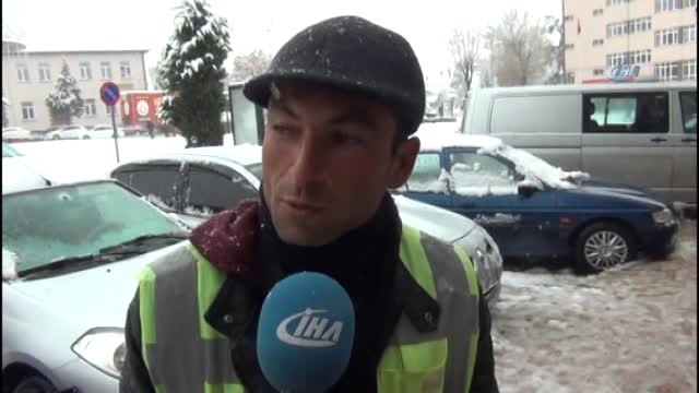 Kar Yağışı Kazaları Beraberinde Getirdi