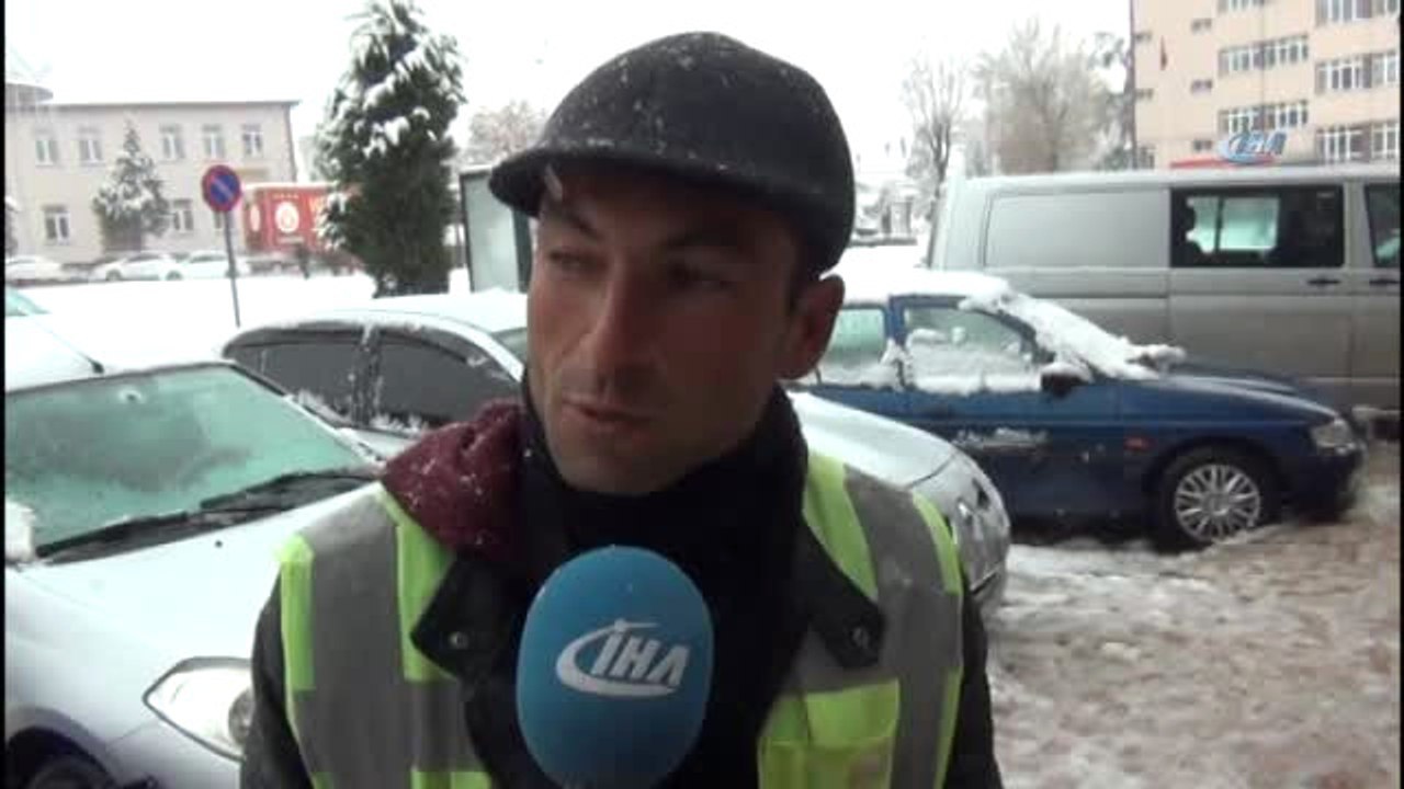 Kar Yağışı Kazaları Beraberinde Getirdi