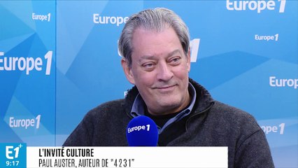 Paul Auster, son nouveau roman "4 3 2 1" :  "improvisé, du premier mot jusqu'à la fin"