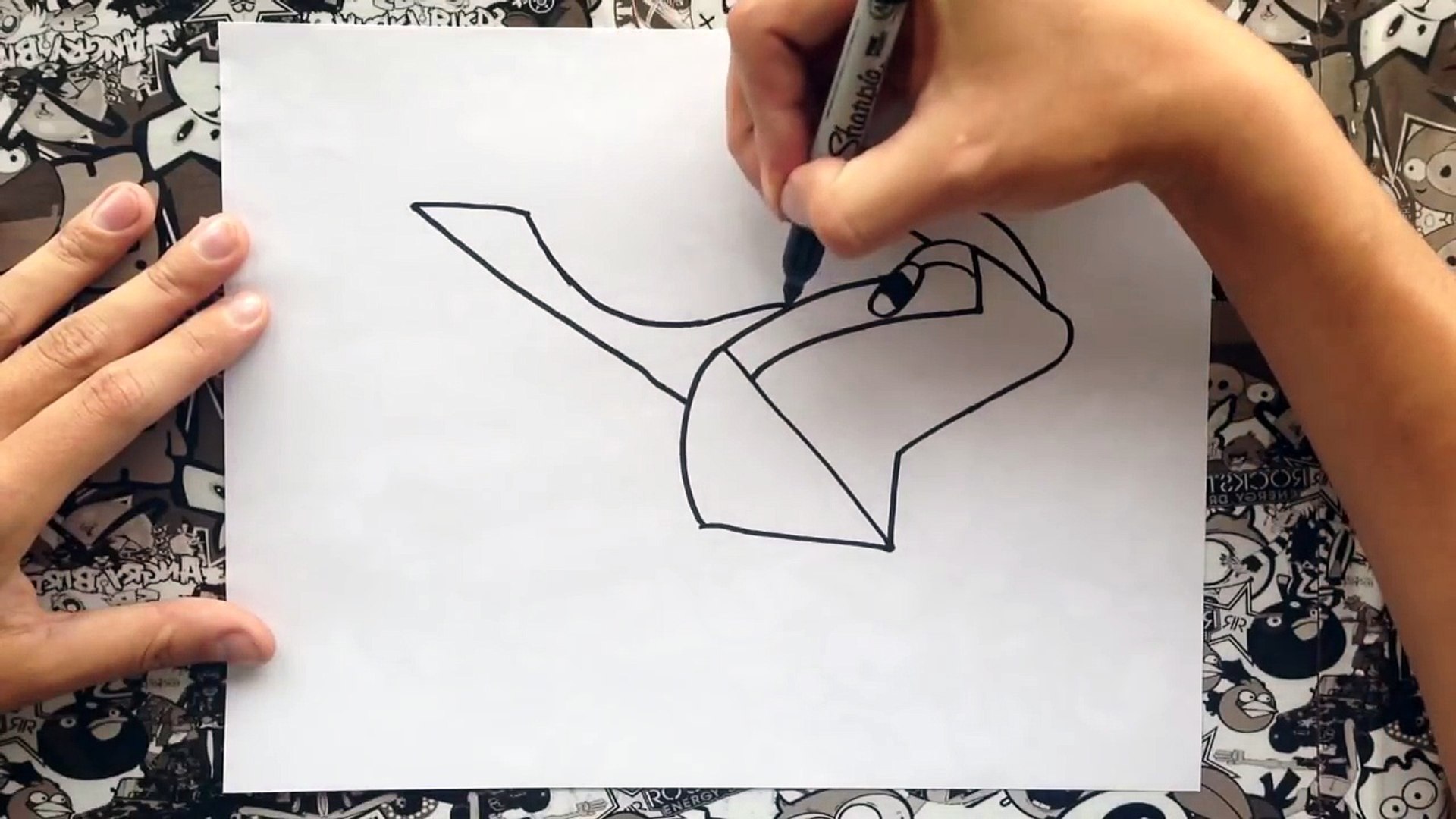 Como dibujar una moto | how to draw bike - video Dailymotion