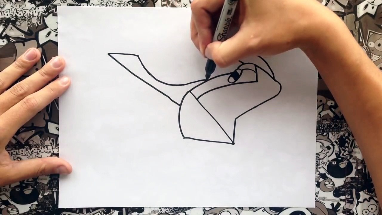 Como dibujar una moto | how to draw bike
