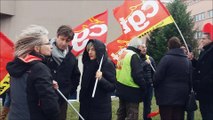 Manifestation contre la fermeture de la maternité de Saint-Chamond