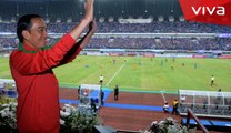 Nonton Piala Presiden Bareng Jokowi
