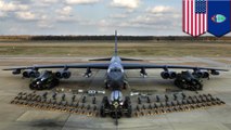 Six B-52 Stratofortress aircraft deployed to Guam