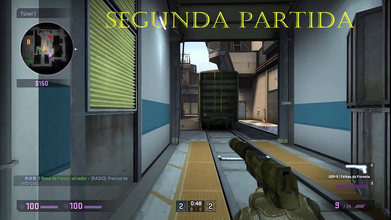 PEGANDO PATENTE COM MEU BRACO DIREITO - CSGO