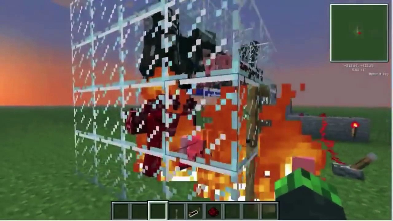 [Minecraft]自動焼肉生産機　作り方