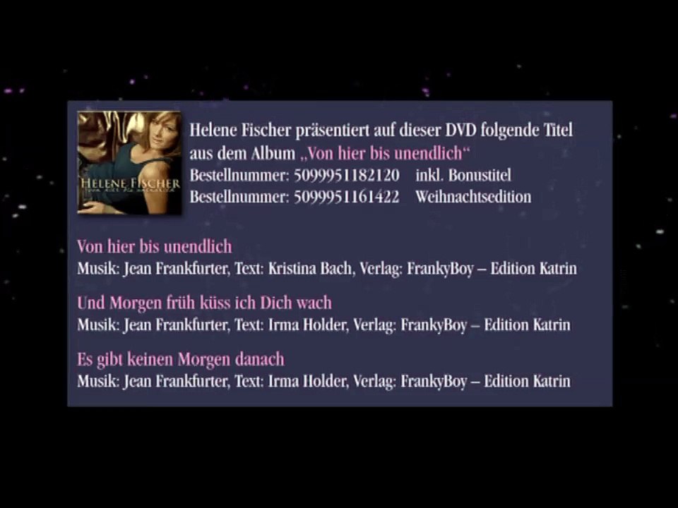 HELENE FISCHER – INFORMATIONEN