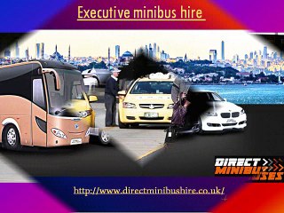 Luxury minibus hire