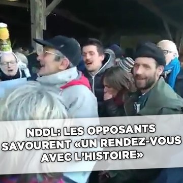 NDDL: Sur la ZAD, les opposants savourent «un rendez-vous avec l’Histoire»