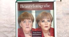 Bu Reklam Büyük Ses Getirdi! Merkel'i Photoshop ile Gençleştirdi, Ülkede Gündeme Oturdu
